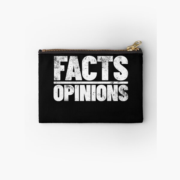 Item preview, Facts Over Opinions Political Protest Funny Sarcastic Quote Gear designed and sold by DynamicDesign.
