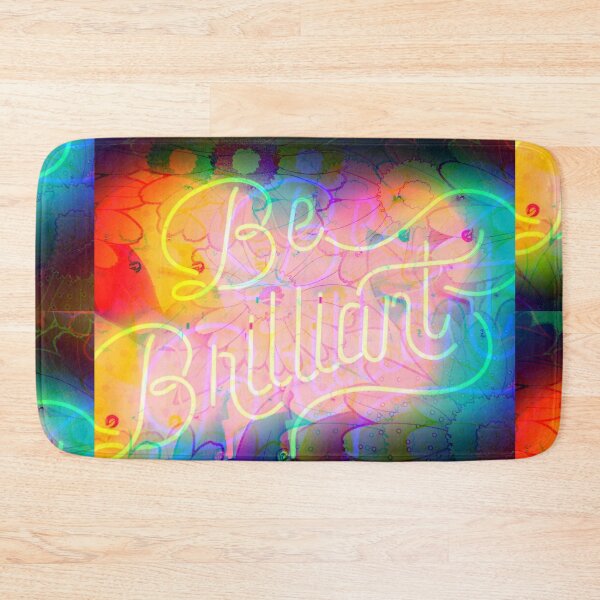 Item preview, BE BRILLIANT, NEON RAINBOW LIGHTS., aesthic, y2k aesthetic, indie aesthetic designed and sold by Happy  Soul Store.