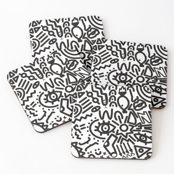 Item preview, Back and white fun art! designed and sold by Briaking.