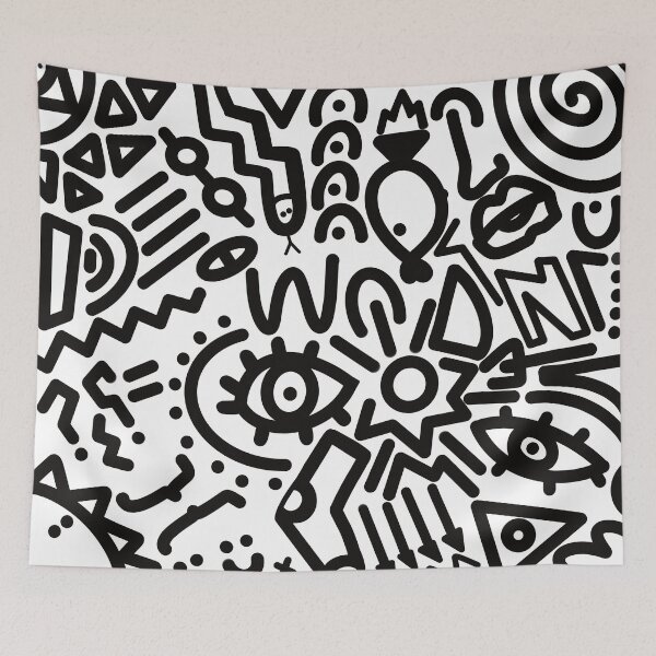 Item preview, Back and white fun art! designed and sold by Briaking.