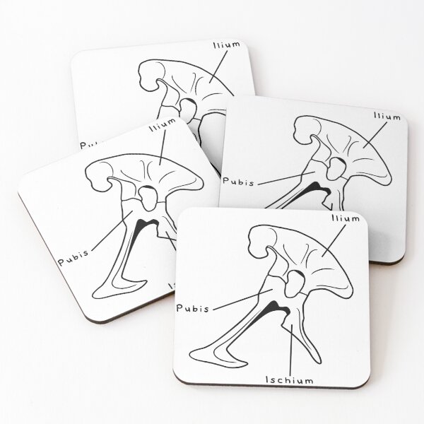 Item preview, Tyrannosaurus Pelvis (Labeled) designed and sold by peltigaan.
