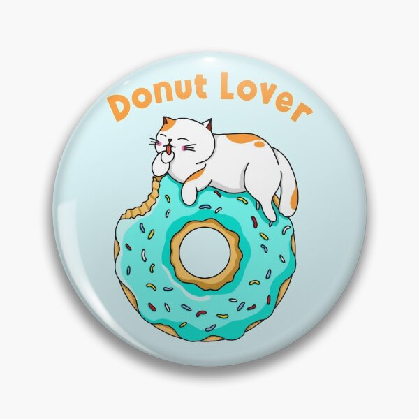 Artikelvorschau, Katzen-Donut-Liebhaber entworfen und verkauft von Kimprut.