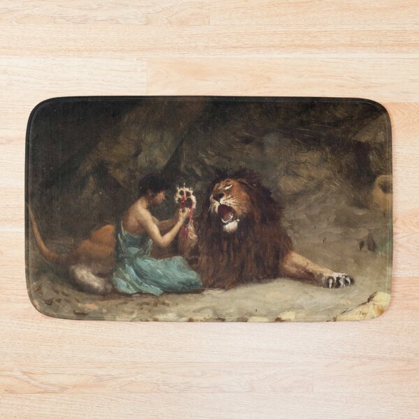 Item preview, Androcles and the Lion - Jean-Leon Gerome - Orientalism Painting  designed and sold by Vintage Designs +.