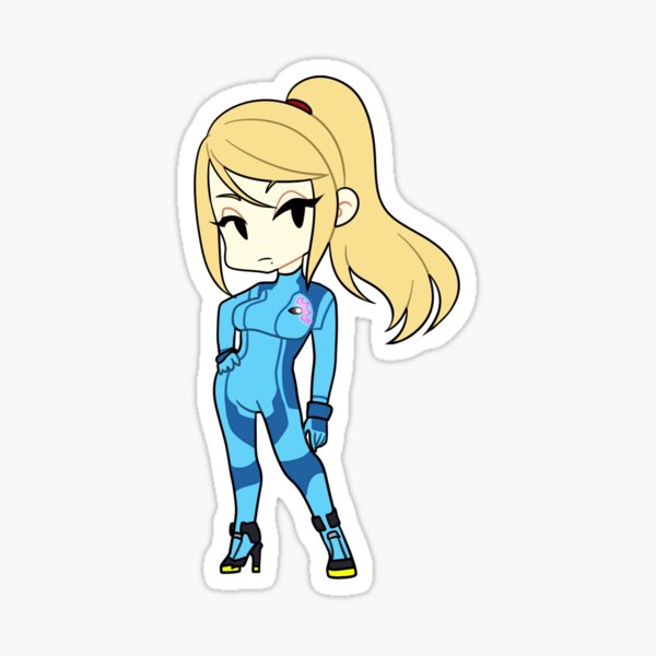Zero Suit Samus Sticker