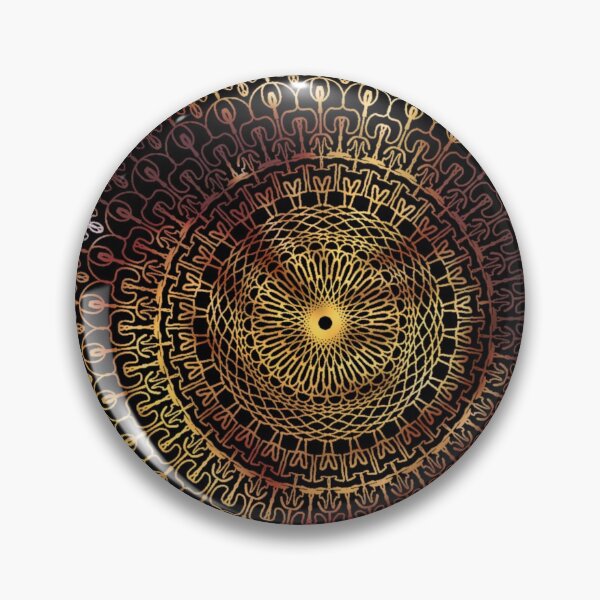 Item preview, protection gold mandala designed and sold by cachaldora.