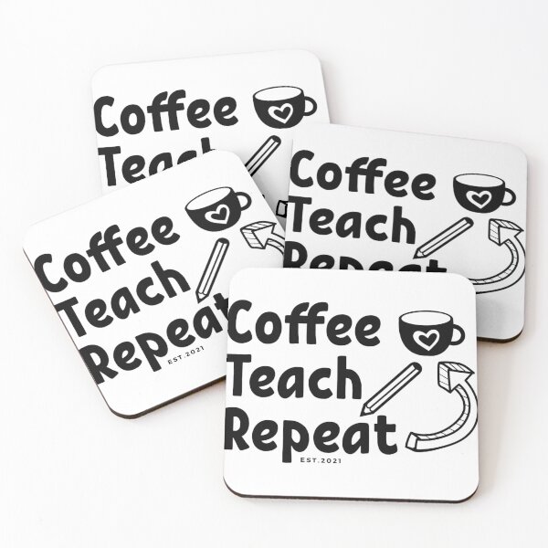 Item preview, Coffee Teach Repeat EST.2021, Kindergarten Shirt, Back To School, Kindergarten Teacher, Teacher Shirt, Funny Teacher Shirt, Teacher Gift designed and sold by chanat3659.