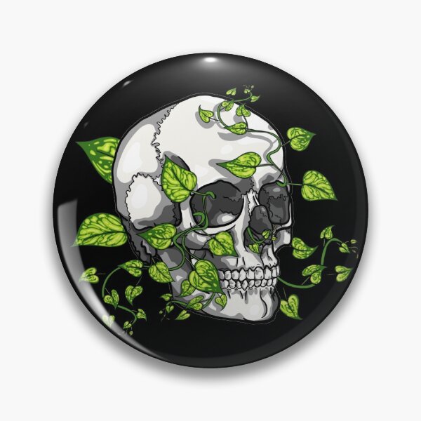 Aperçu de l'œuvre Memento Mori - Pothos Vines in Skulls créée et vendue par Taima Al Bahri.