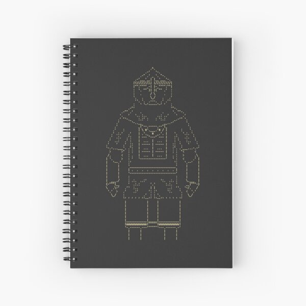 Sipahi Warrior (White) Spiral Notebook