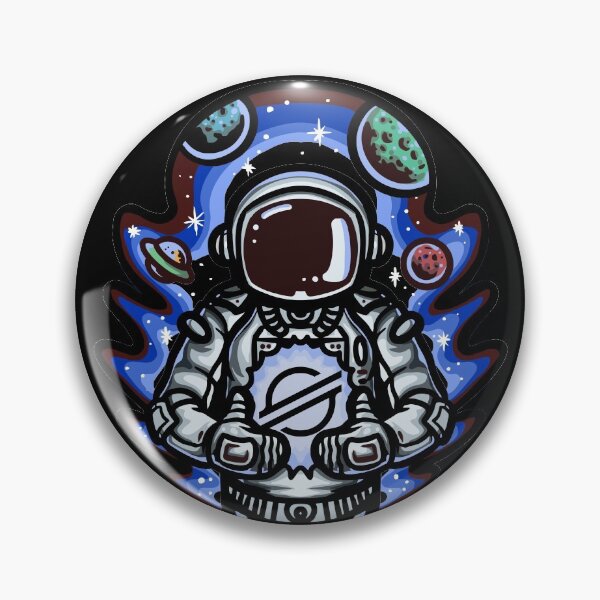 Item preview, Stellar to the Moon - this is a great gift for every cryptocurrency investor designed and sold by hyggekrog.