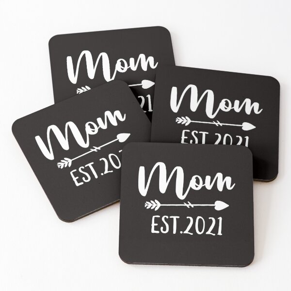 Item preview, New mom est 2021, International Women's Day 2021, pregnancy announcement, womens day gift, gift for mom, gift for womens day designed and sold by Majesticoo.
