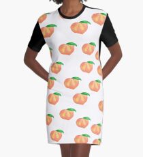PEACHES!!! Graphic T-Shirt Dress