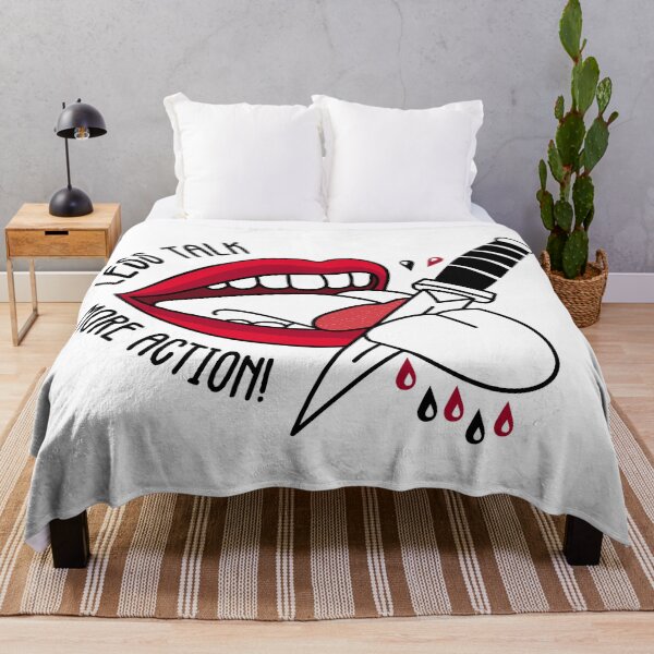 Item preview, Less talk, more action art designed and sold by AznavourByKarin.