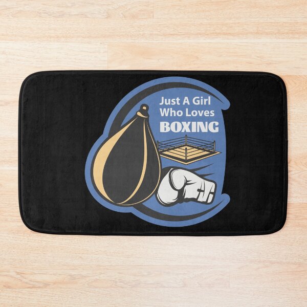 Item preview, Just A Girl Who Loves Boxing designed and sold by HeroProd.