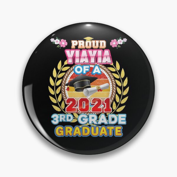 Item preview, Proud Yiayia Of A 2021 3rd Grade Graduate Last Day School Gift  designed and sold by dominique235.
