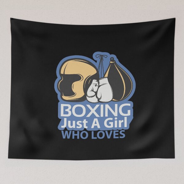 Item preview, Copy of Just A Girl Who Loves Boxing designed and sold by HeroProd.