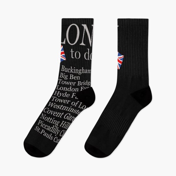 Item preview, London To Do List Sights Gb Vacation Trip Gift  designed and sold by lindafrances.
