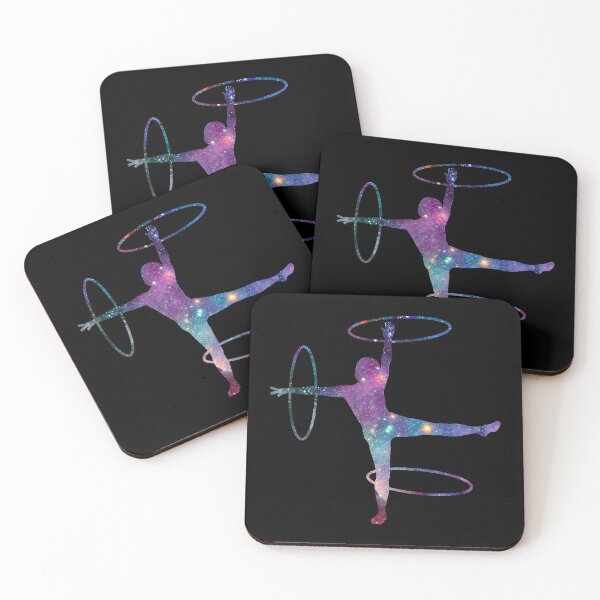 Item preview, Circus Flow Arts - Cosmic Hula Hoops 3 - Midnight designed and sold by FlyingFoxDesign.