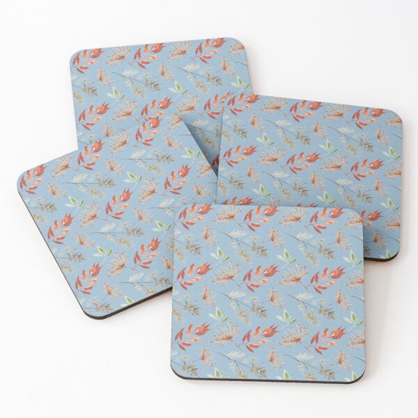 Item preview, Watercolor plants rusty - pattern designed and sold by SileneDidIt.