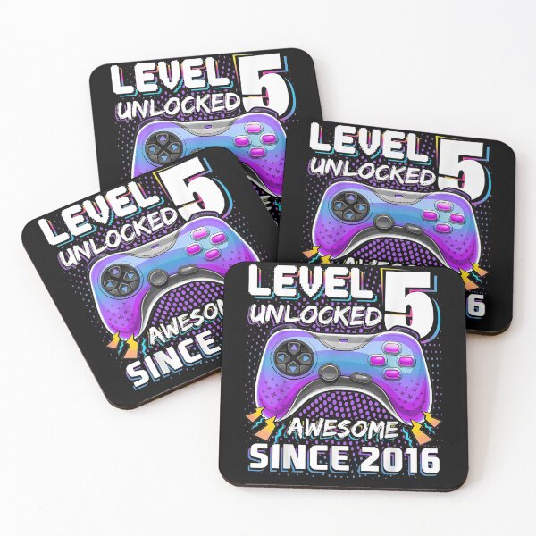 Item preview, Level 6 Unlocked Awesome 2015 Video Game 6th Birthday  designed and sold by mylahKristian.