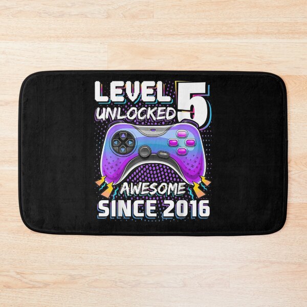 Item preview, Level 6 Unlocked Awesome 2015 Video Game 6th Birthday  designed and sold by mylahKristian.