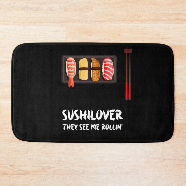 Item preview, Sushilover They See Me Rollin 'sushi Eat Japan designed and sold by DerEmmat.