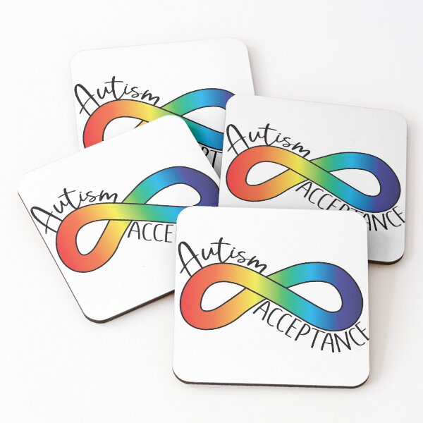 Item preview, Autism Acceptance Rainbow Infinity Symbol designed and sold by Indie-Designs.
