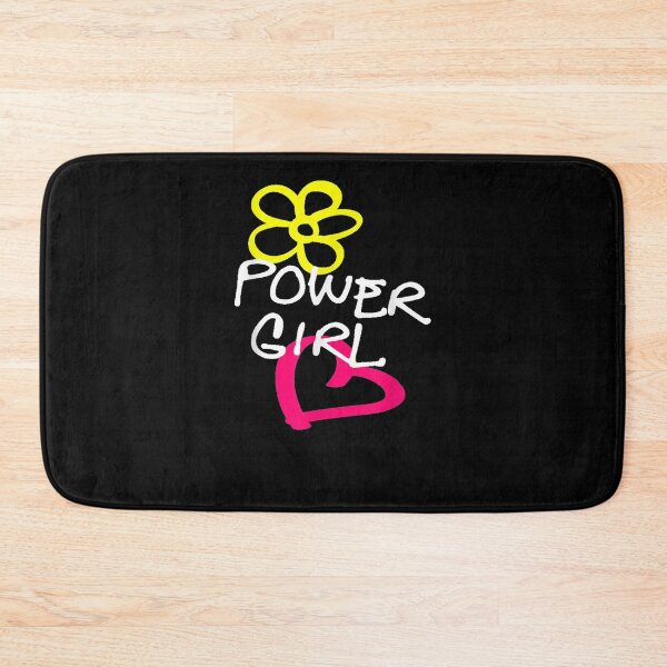 Item preview, Flower Hearts Power Girl Hand Draw Art Design  designed and sold by mylahKristian.