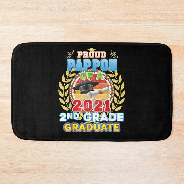 Item preview, Proud Pappou Of A 2021 2nd Grade Graduate Last Day School Gift designed and sold by lindafrances.