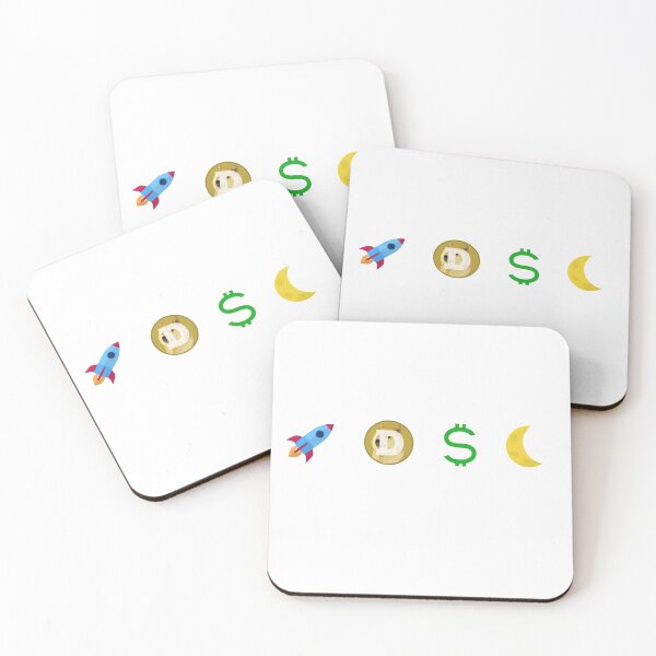 Item preview, Cryptocurrency To The Moon DogeCoin Doge Coin designed and sold by gillys.