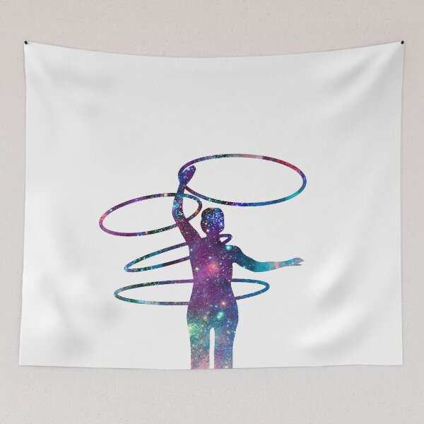 Item preview, Circus Flow Arts - Cosmic Hula Hoops 4 designed and sold by FlyingFoxDesign.