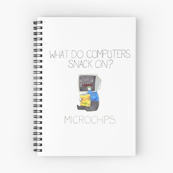 Item preview, What do computers snack on? designed and sold by cheezup.