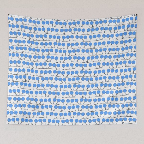 Item preview, Cute Kinesin with Cargo in Gzhel designed and sold by fogoosherie.