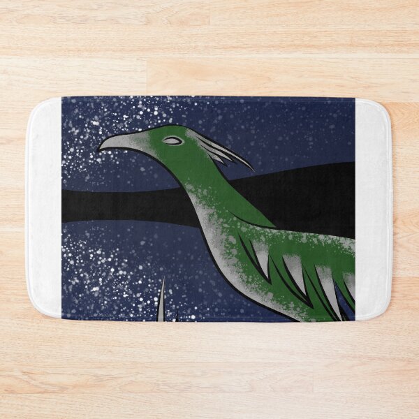 Item preview, Green phoenix at night designed and sold by TheChaton35.