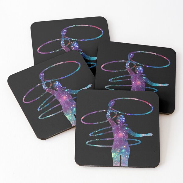 Item preview, Circus Flow Arts - Cosmic Hula Hoops 4 - Midnight designed and sold by FlyingFoxDesign.