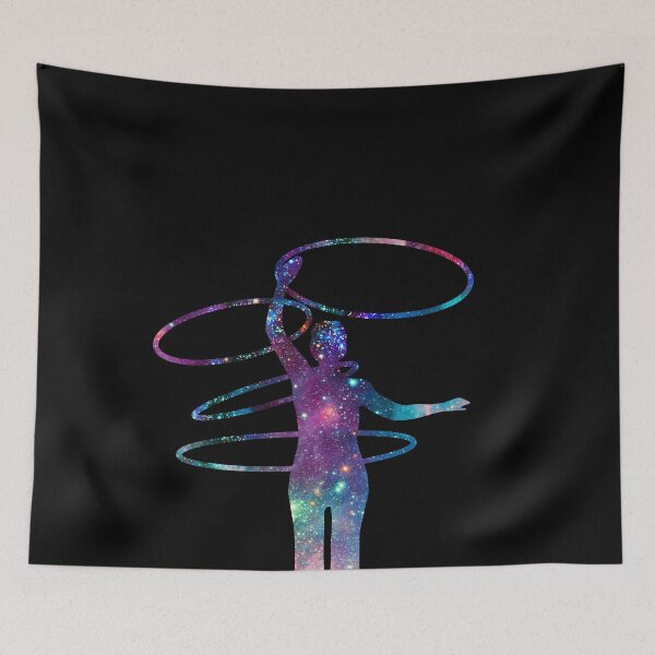 Item preview, Circus Flow Arts - Cosmic Hula Hoops 4 - Midnight designed and sold by FlyingFoxDesign.