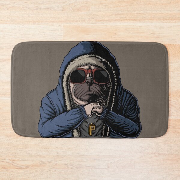 Item preview, Mysterious Pug Poker Player designed and sold by SLAG-Creative.