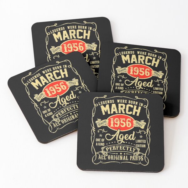 Item preview, Legends Were Born In March 1956 65th Birthday Gifts  designed and sold by mylahKristian.