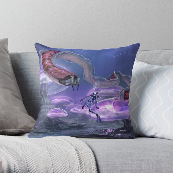 Close Encounter Throw Pillow