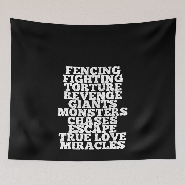 Item preview, Fencing Fighting Torture Revenge Giants Monsters True Love - Princess Bride  designed and sold by jacob-jendrey.