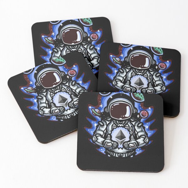 Item preview, Ethereum to the Moon - this is a great gift for every cryptocurrency investor designed and sold by hyggekrog.