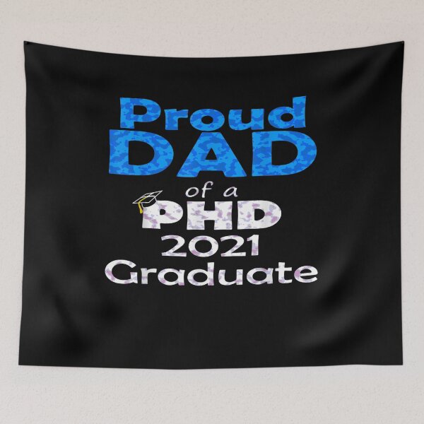 Item preview, Proud Dad Phd Class Of 2021 Graduate Gift  designed and sold by lindafrances.