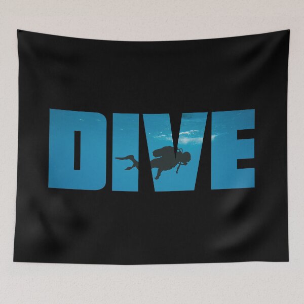 Item preview, Dive deep Blue - Scuba designed and sold by Pau Baz.