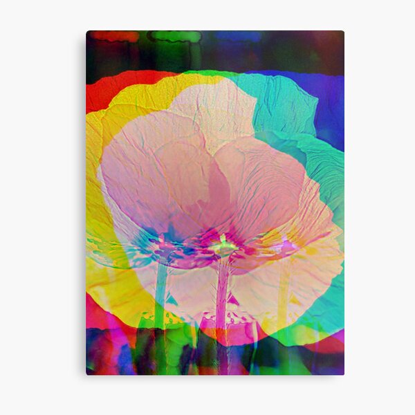 Poppy Power! Metal Print