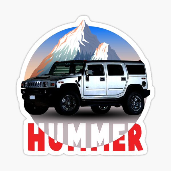 Hummer H2 H3 custom windshield decal graphic flames skulls
