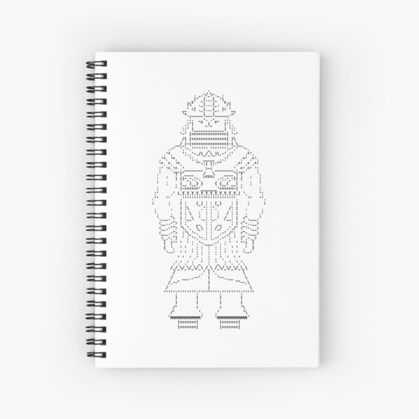Benin Warrior (Black) Spiral Notebook