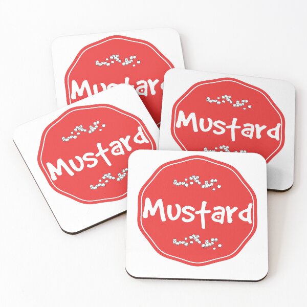 Item preview, Mustard  - Red Label  designed and sold by LabelStore.