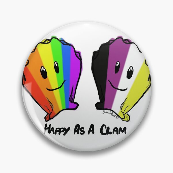 Item preview, Happy As A Clam G+NB designed and sold by SamIsWhat8.