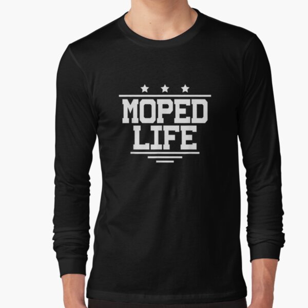 Item preview, Moped Life Mokick Lover Bicycle Moped Driver Design  designed and sold by mylahKristian.