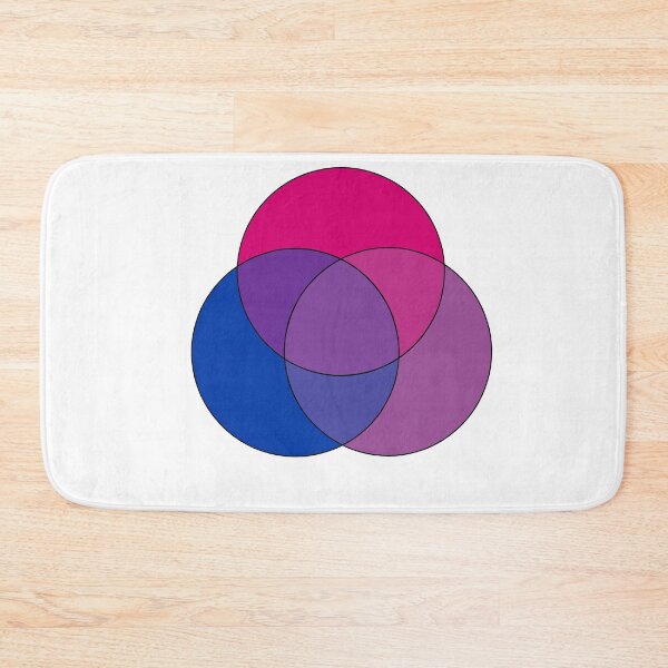 Item preview, Subtle Bisexual Pride Colour Wheel  designed and sold by XantheGeometric.
