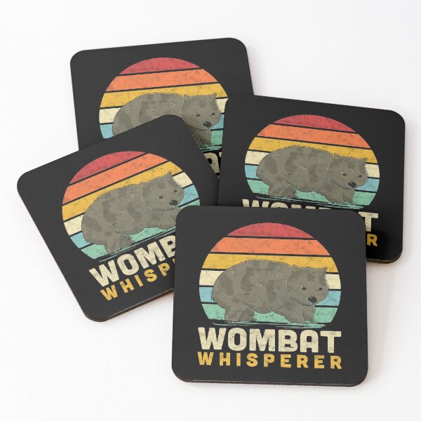 Item preview, Wombat whisperer marsupial Australia gift designed and sold by madgrfx.